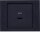 Berker 48607006 Zentralstück für USB K.x anthrazit matt  lackiert