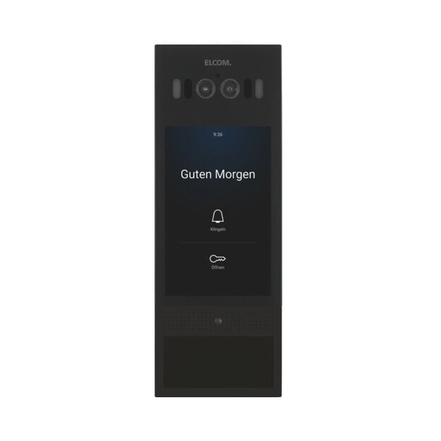 Elcom RTQ521Y Außenstation Video Touchdisplay IP, Kartenleser + Gesichtserkennung Elcom motion