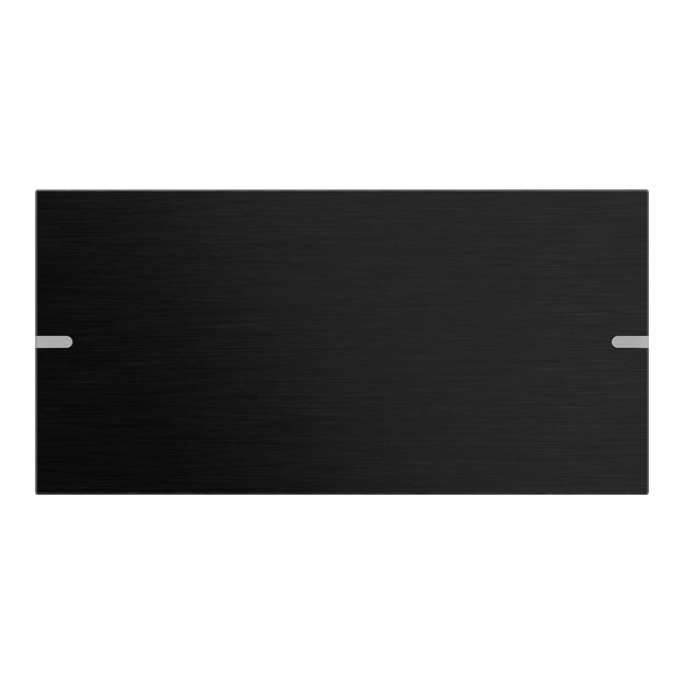 Gira 8322126 Wippe für Wippenset 2fach individuell für Tastsensor 4 TS4 Alum.Schwarz