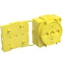 Kaiser 1256-01 Betonbau Gerätedose Flat 45 für...