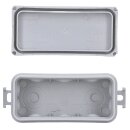 Kaiser 250 Kabelabzweigkasten IP55 mit Einführungen 4 x 12 mm 6 x 20 mm 89 x 42 x 37 mm grau RAL 7035