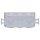Kaiser 250 Kabelabzweigkasten IP55 mit Einführungen 4 x 12 mm 6 x 20 mm 89 x 42 x 37 mm grau RAL 7035