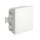 Kaiser 25461 Kabelabzweigkasten IP55 mit Einführungen12 x 20 mm 85 x 85 x 37 mm reinweiss RAL 9010