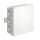 Kaiser 25661 Kabelabzweigkasten IP55 mit Einführungen12 x 20 mm 100 x 100 x 42 mm reinweiss RAL 9010