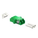 Kaiser 4261002 Kupplung LC/APC DX Shutter Flansch grün