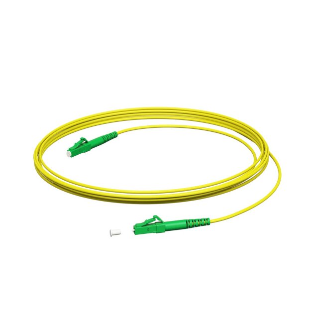 Kaiser 4263004 Patchkabel LC/APC-LC/APC SX G.657.A2 LSZH gelb 30 m