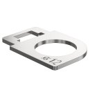 Kaiser 4265004 Kipplasche 12mm für Mikrorohre 12mm