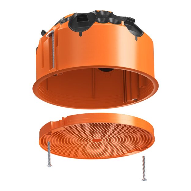 Kaiser 9273-50 Hohlwand O-range ECON Universal 120 mit universeller Anschraubfläche Ø 120 mm Tiefe 65 mm luftdicht