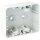 Kaiser AT1963 Steckbar Gehäuse-Basis AK2 Data/L/D ohne Montageclip 120x95x40 mm lichtgrau