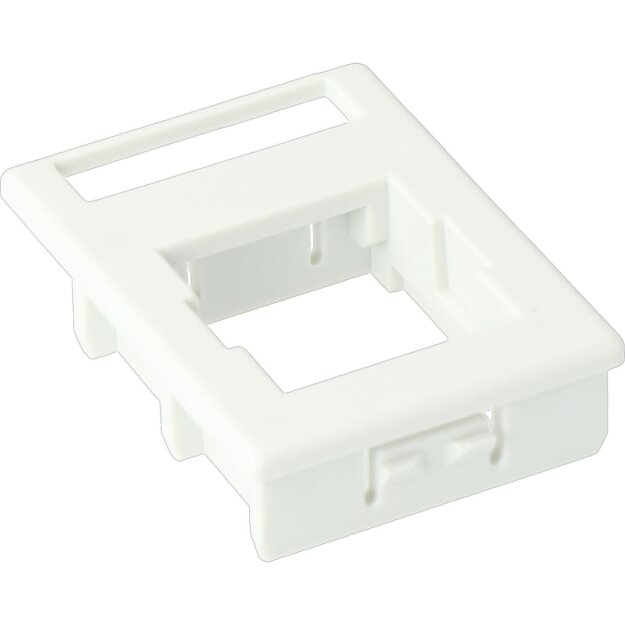 Kaiser AT1973 Steckbar Zubehör AK2 Data Adapter RJ45 Typ AL: Avaya Systimax mit Fenster lichtgrau