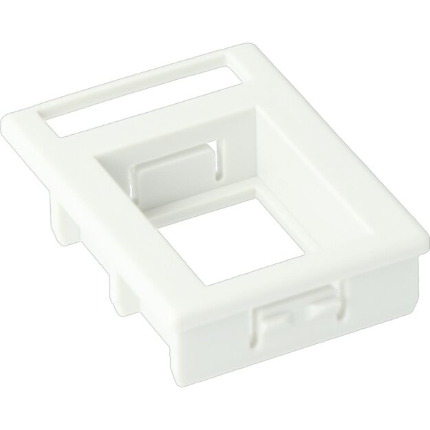 Kaiser AT1975 Steckbar Zubehör AK2 Data Adapter RJ45 Typ BL: 204 mm mit Fenster lichtgrau