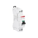 ABB Stotz S&J DS301CAT-C6/0,03 FI/LS-Schalter 6kA, 1P+N, Typ A, C6, 30mA, Bahn