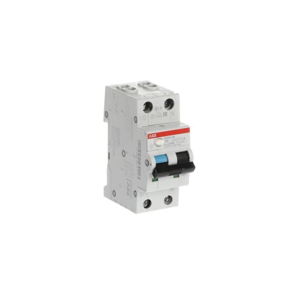 ABB Stotz S&J DS201MA-C16/0,03 FI/LS-Schalter 10kA, 1P+N, Typ A, C 16, 30mA