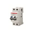 ABB Stotz S&J DS201MA-C25/0,1AP-R FI/LS-Schalter 10kA, 1P+N, Typ A, C 25, 100mA kurzzeitv.