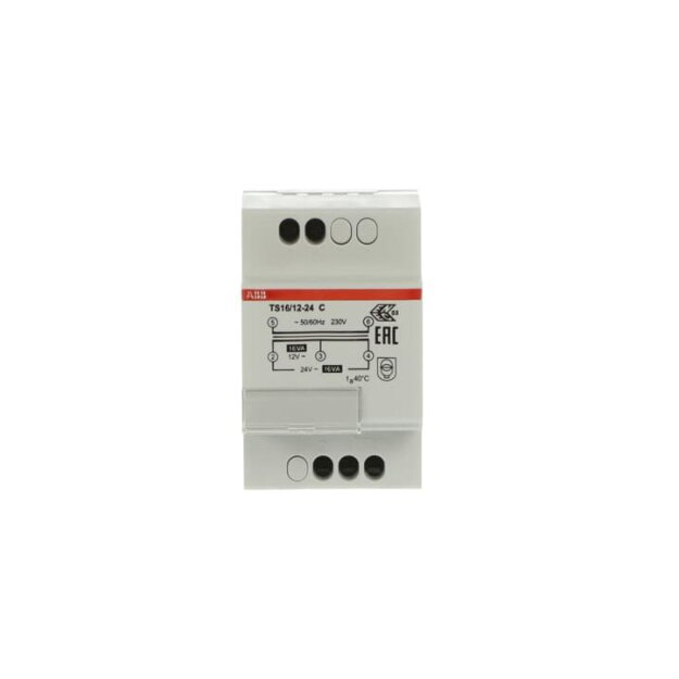 ABB Stotz S&J TS16/12-24 C Sicherheitstransformator 16VA, 12-24VAC