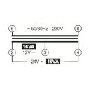 ABB Stotz S&J TS16/12-24 C Sicherheitstransformator...