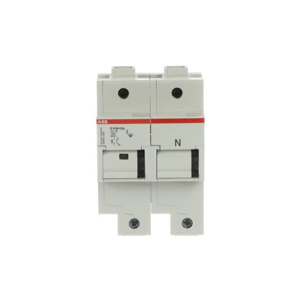 ABB Stotz S&J E 91N/125s Sicherungs-Trennschalter mit Sicherungsbruchanzeige