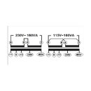 ABB Stotz S&J TM-I160/115-230P Steuer/Trenntrafo Einphasig, 160VA, Sek. 115-230V AC