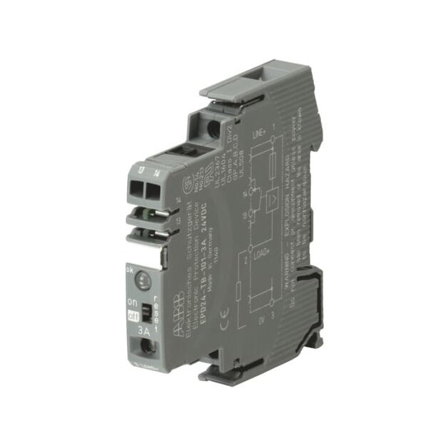 ABB Stotz S&J EPD24-TB-101-2A Schutzgeraet 1Kanal, 2A, 1S