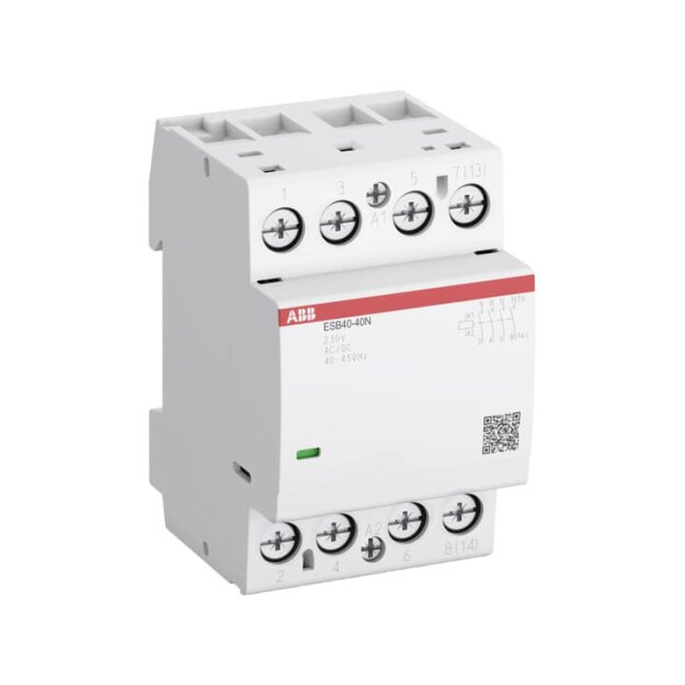 ABB Stotz S&J ESB40-22N-06 Installationsschütz 2S/2Ö, 230 V AC/DC