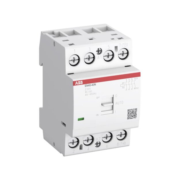 ABB Stotz S&J EN40-20N-06 Installationsschütz 2S/0Ö, 230 V AC/DC