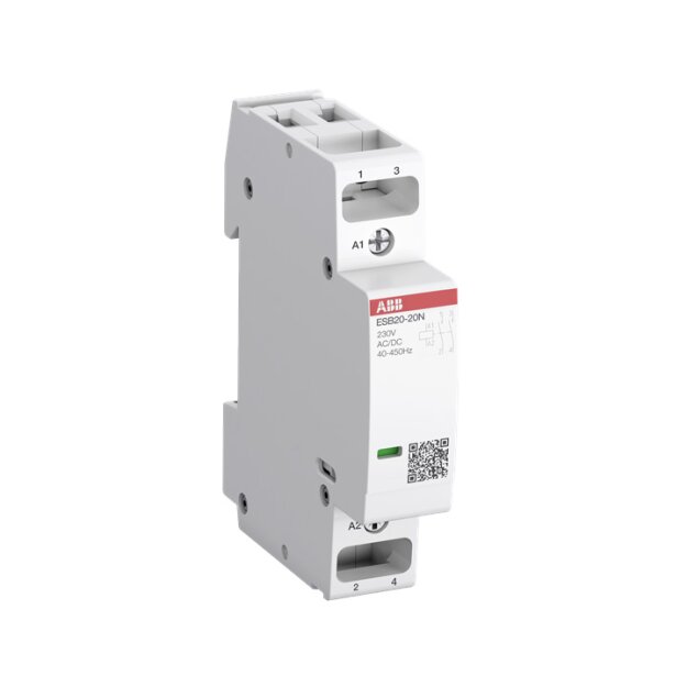 ABB Stotz S&J ESB20-02N-02 Installationsschütz 20 A, 0S/2Ö, 42 V AC/DC
