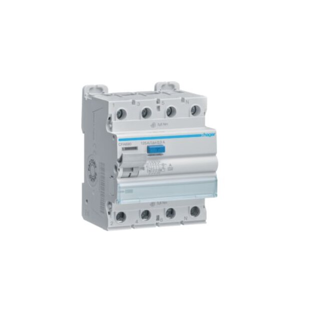 Hager CFA690 Fehlerstrom-Schutzschalter 3P+N 125A 300mA A