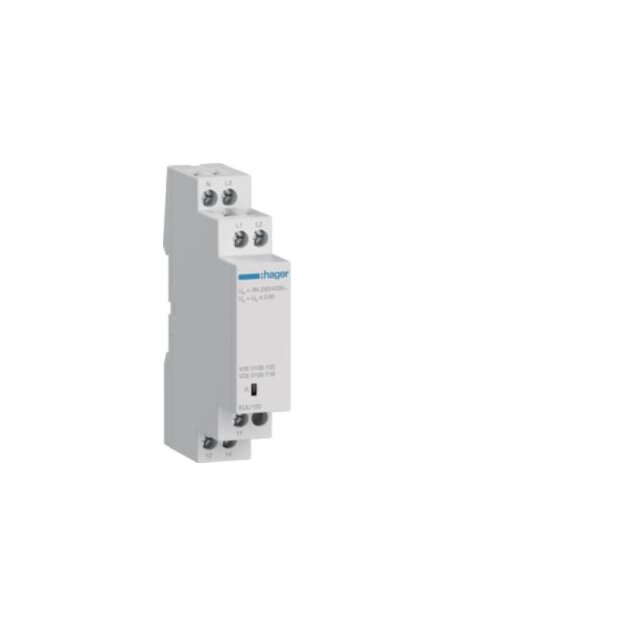 Hager EUU100 Kontrollrelais Unterspannung VDE 1P+N/3P+N 1 Wechsler