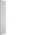 Hager FZ808EW Seitenwand IP41 für Anreihstandverteiler 2200x400mm (HxT) RAL7035