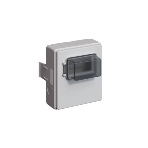 Hager KEB771J1 unibar M Abgangskasten Baugruppe1 3x Leit.schutzschalter B/1P 16A3xSchuko-Steckd.