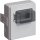 Hager KEB771J1 unibar M Abgangskasten Baugruppe1 3x Leit.schutzschalter B/1P 16A3xSchuko-Steckd.