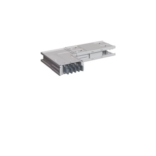 Hager KEM34S04G1LMF unibar M 400A L-Element horizontal 90° nach links Standardlänge Wahlwinkel