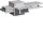 Hager KEM39S62N1LMF unibar M 1000A T-Stück horizontal 90° nach links