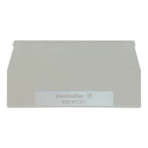 Weidmüller WAPWTL61 Abschlussplatte WAP WTL6/1 1068300000