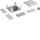Hager U84LM Kabelanschlusskasten universalZ 324x307x149mm SKII für Stromwandler BG 113