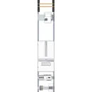Hager UF51WPV1 WandlerPVFeld universalNMCCB 125A mit...