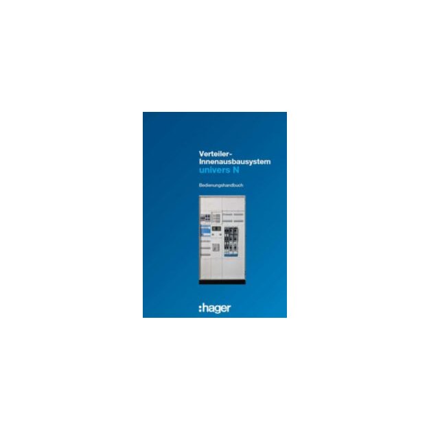 Hager UZ44BDA 10x Bedienungshandbuch für universal N