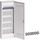 Hager VA60WWH Multimedia volta APV 5-reihig mit...