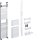 Hager ZU37LM5APZ2 Einbausatz universalZH=1050mmfür LM-AnwendungenAPZ 300mmRfZ 150mmMM 600mm 1-f.