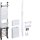 Hager ZU37LM5ES2 Einbausatz universalZH=1050mmfür LM-AnwendungenSaS 300mmRfZ 150mmMM 600mm 1-f.