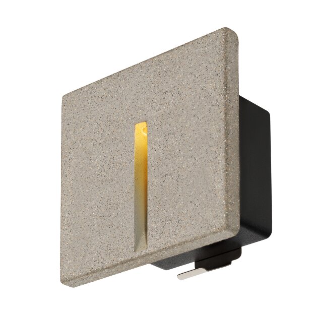 SLV 1006407 Concreto EL Wandeinbauleuchte grau 3.2W 15lm 3000K