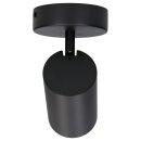 SLV 1006423 Asto Tube Deckenaufbauleuchte zylindrisch GU10 1x max. 10 W schwarz