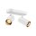 SLV 1006426 Asto Tube Deckenaufbauleuchte zylindrisch GU10 2x max. 10 W weiß