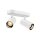 SLV 1006426 Asto Tube Deckenaufbauleuchte zylindrisch GU10 2x max. 10 W weiß