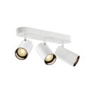 SLV 1006428 Asto Tube Deckenaufbauleuchte zylindrisch GU10 3x max. 10 W weiß