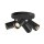 SLV 1006429 Asto Tube Deckenaufbauleuchte zylindrisch GU10 4x max. 10 W schwarz