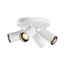 SLV 1006430 Asto Tube Deckenaufbauleuchte zylindrisch GU10 4x max. 10 W weiß