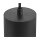SLV 1006433 Asto Tube Pendelleuchte GU10 Pendellänge 250 cm 2x max. 10 W schwarz