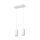 SLV 1006434 Asto Tube Pendelleuchte GU10 Pendellänge 250 cm 2x max. 10 W weiß