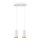 SLV 1006434 Asto Tube Pendelleuchte GU10 Pendellänge 250 cm 2x max. 10 W weiß